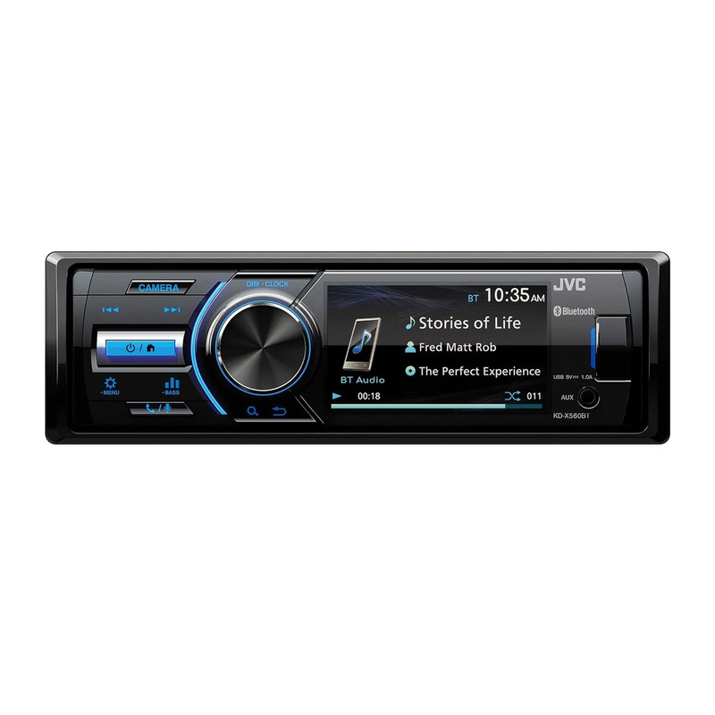 پخش کننده خودرو جی وی سی مدل KD-X560BT