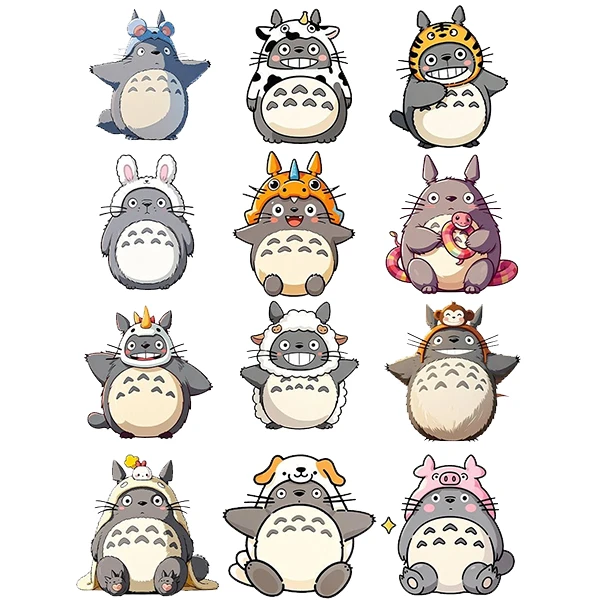 استیکر پارچه و لباس پاد آفرین طرح کارتونی کد 3197