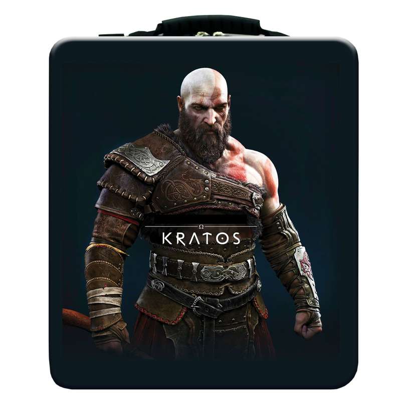 کیف حمل کنسول بازی پلی استیشن 4 مدل Kratos Ragnarok