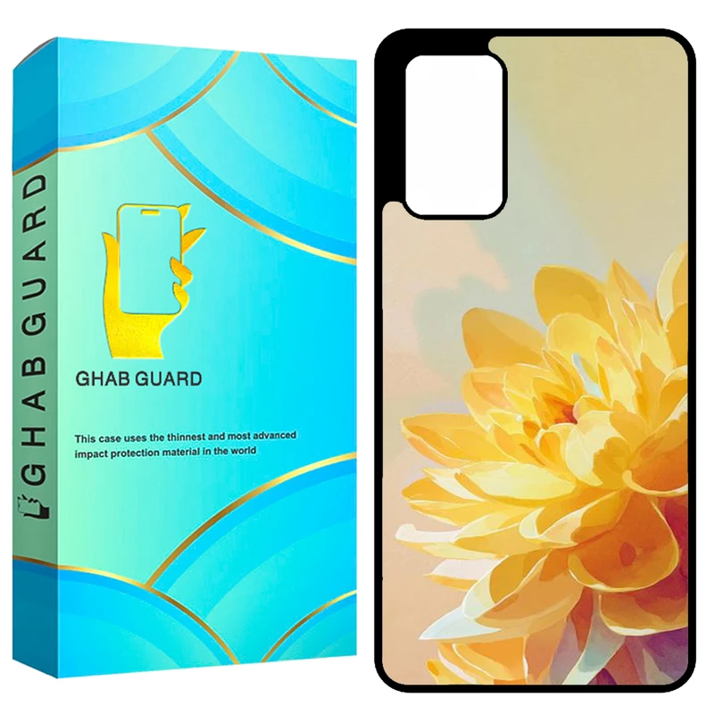 کاور قاب گارد طرح گل مدل GCHPA72 مناسب برای گوشی موبایل سامسونگ Galaxy A72 4G