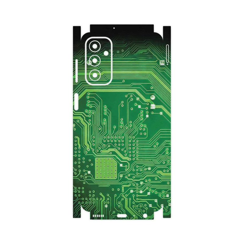 برچسب پوششی ماهوت مدل Green_Printed_Circuit_Board-FullSkin مناسب برای گوشی موبایل سامسونگ Galaxy M23