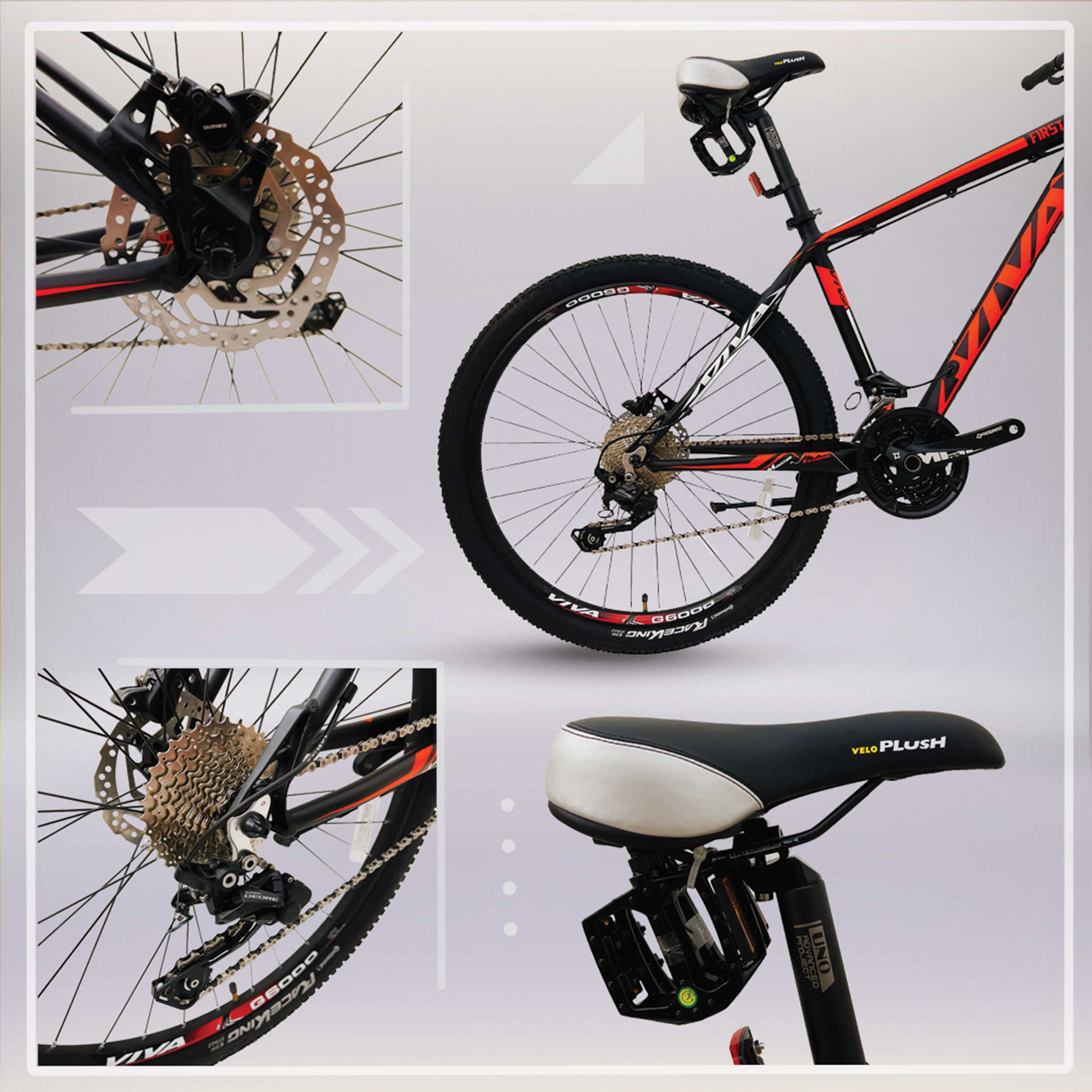 دوچرخه کوهستان ویوا مدل FIRST سایز 27.5 -  - 3