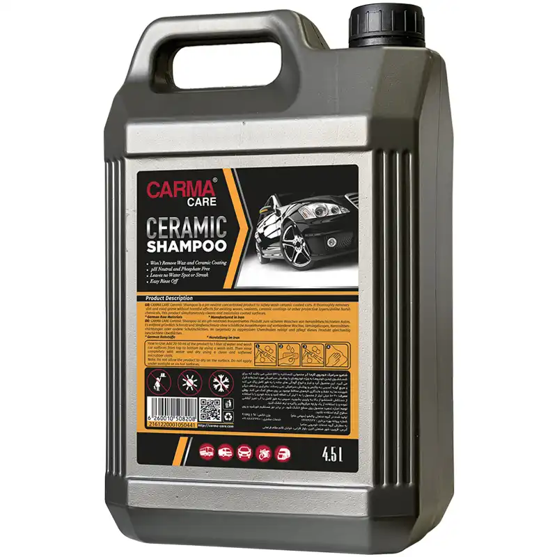 شامپو سرامیک بدنه خودرو کارماکر مدل CERAMIC وزن 4.5 کیلوگرم