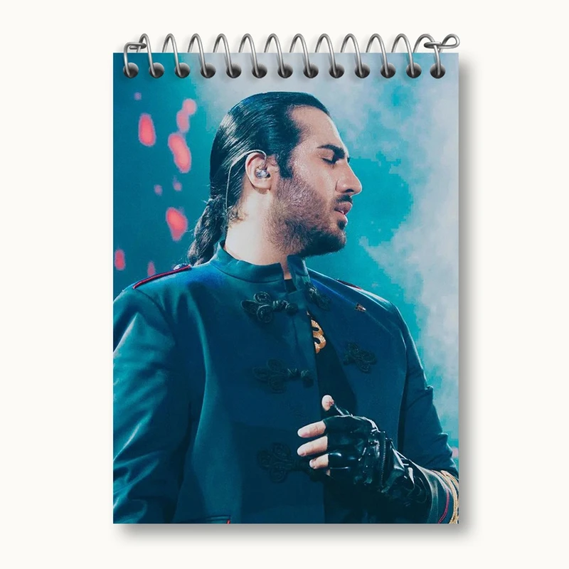 دفتر یادداشت 50 برگ خندالو مدل رهام هادیان ماکان بند کد 27273