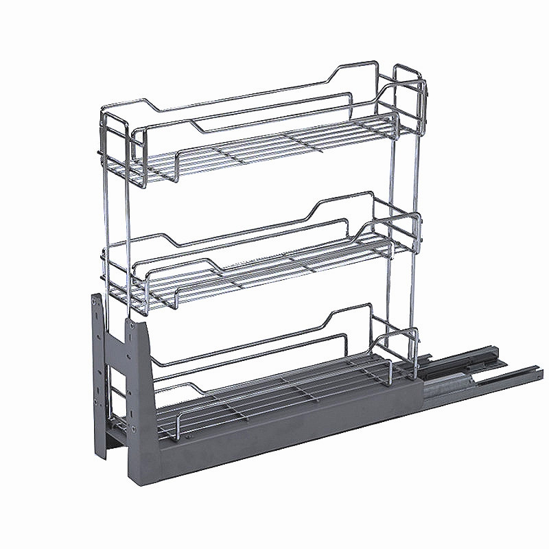 سبد سوپری کابینت مدل ریل کف 3طبقه کد unit30
