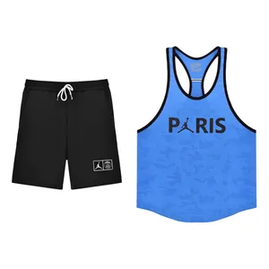 ست تاپ و شلوارک ورزشی مردانه مدل M2567