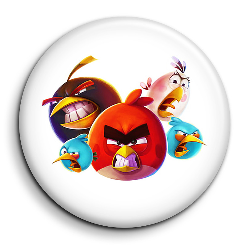 مگنت گالری باجو طرح پرندگان خشمگین کد Angry birds 95