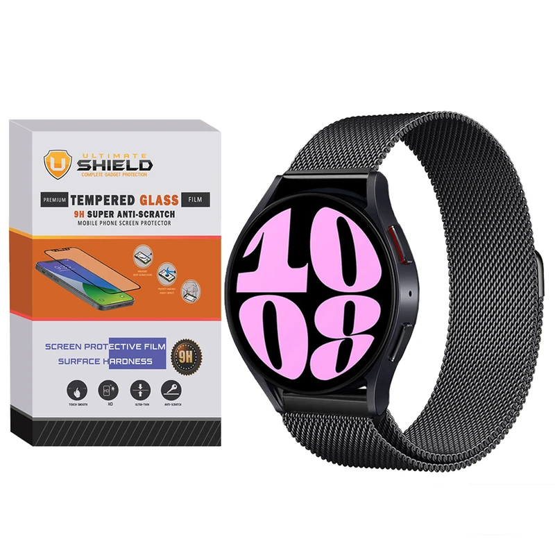 بند آلتیمیت شیلد مدل Milanese مناسب برای ساعت هوشمند سامسونگ Galaxy Watch 6 40mm