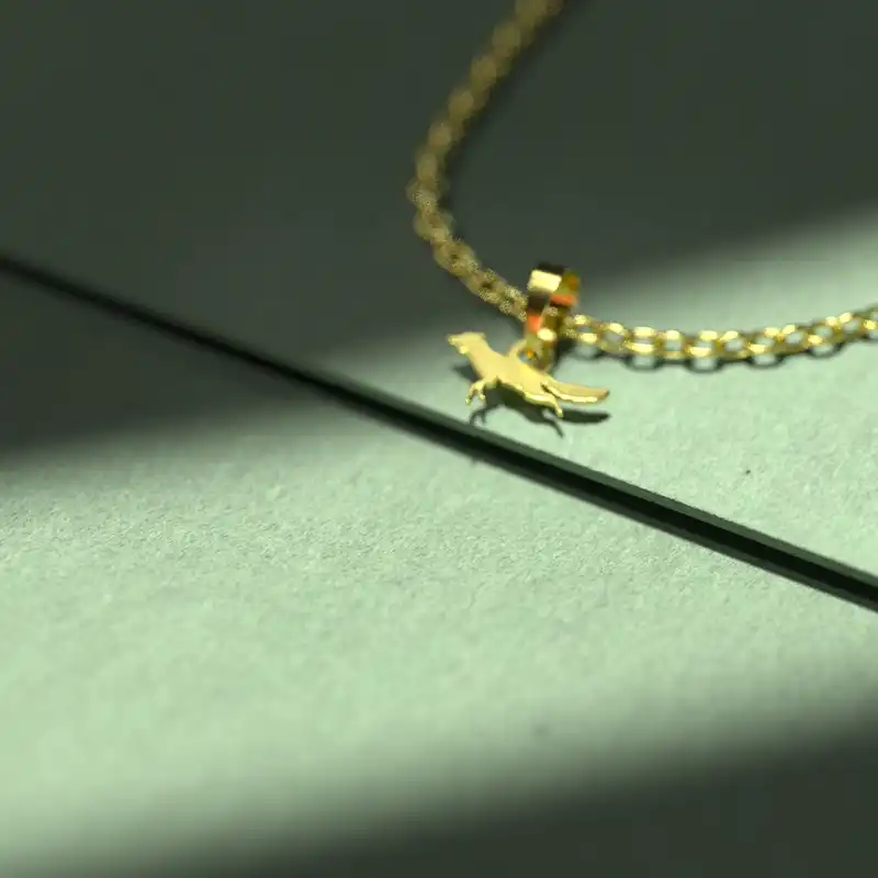 گردنبند طلا 18 عیار زنانه مدوپد مدل حیوان کد A3-1-1236