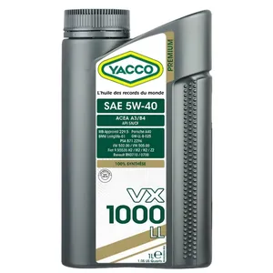 روغن موتور یاکو مدل VX1000 LL حجم یک لیتر
