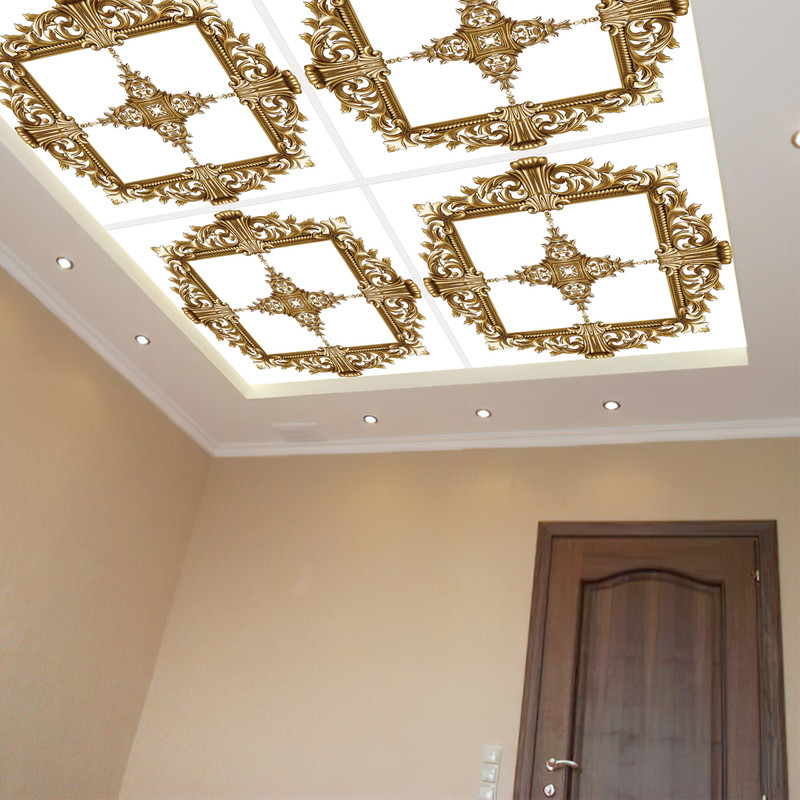 تایل سقفی آسمان مجازی مدل CP-12107 سایز 60x60 سانتیمتر