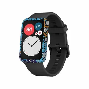 MAHOOT Iran-Tile7 Cover Sticker for Huawei Watch Fit Smartwatch