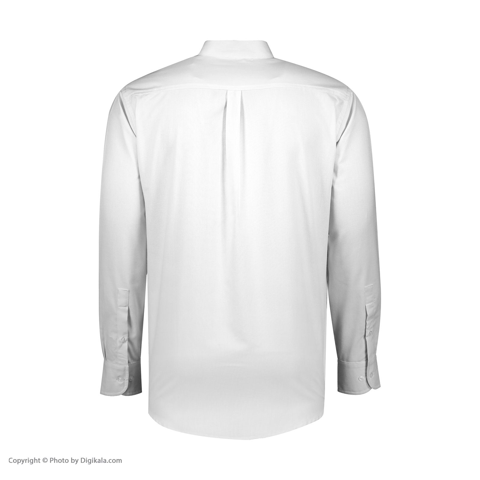 پیراهن آستین بلند مردانه یله مدل M4493000SH رنگ سفید -  - 4