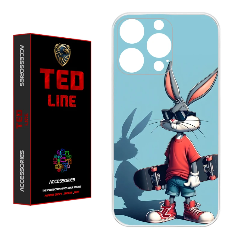 کاور تد لاین طرح خرگوش کد 1107 مناسب برای گوشی موبایل اپل Iphone 14 Pro Max