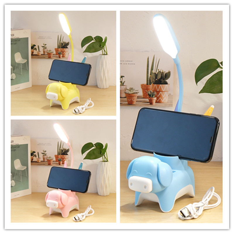 چراغ مطالعه مدل شارژی طرح خوک کد YX801