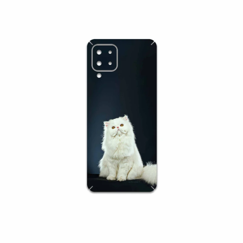 برچسب پوششی ماهوت مدل Persian-cat مناسب برای گوشی موبایل سامسونگ Galaxy A22 4G