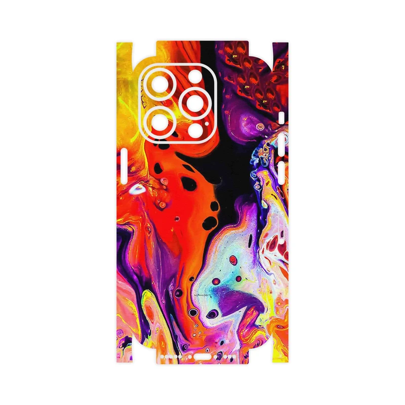 برچسب پوششی ماهوت مدل Abstract Oil Art-FullSkin مناسب برای گوشی موبایل اپل iPhone 14 Pro