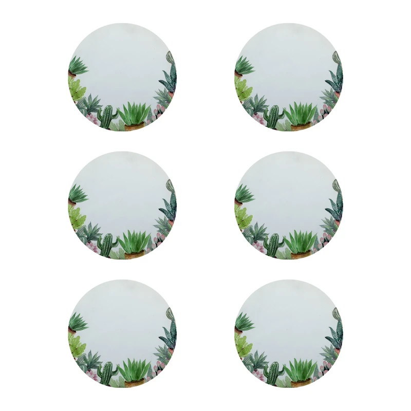 زیر لیوانی طرح کاکتوس کد 8137 بسته 6 عددی