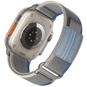 Masir Travel BLU Rugged Strap suitable for Apple Watch Series 1/2/3/4/5/6/7/8/9/SE/ULTRA/ULTRA 2 42/44/45/49mm