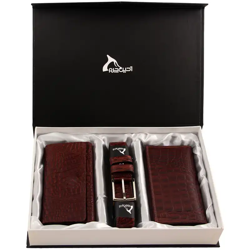 ست هدیه چرم بارز مدل DS24.nw