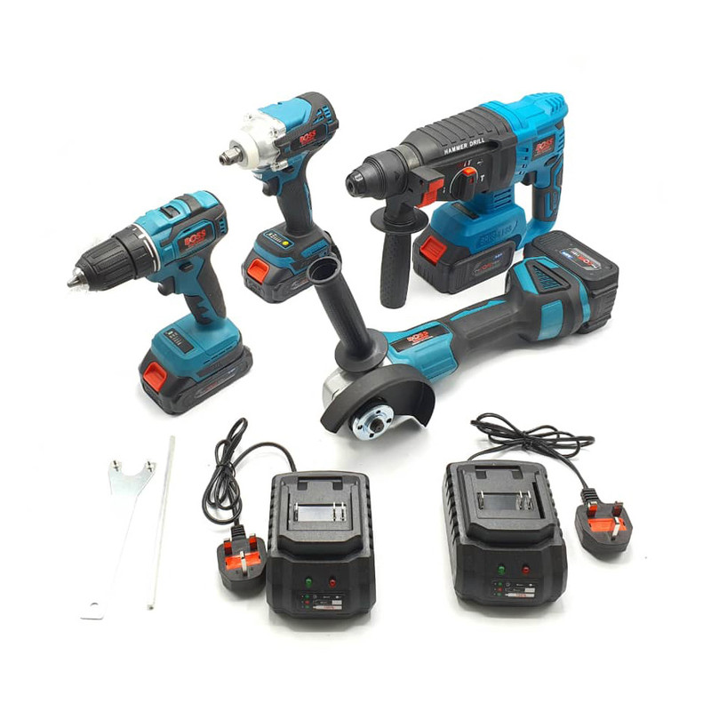 مجموعه ابزار کارگاهی شارژی باس مدل BS-BRHLESS