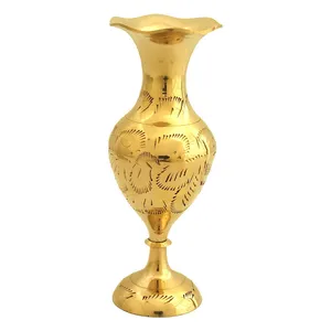 گلدان برنزی مدل رومیزی هندی کد 548