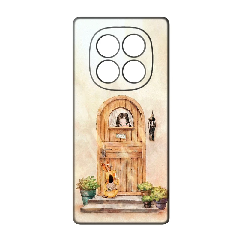 کاور طرح دخترانه کد 247 مناسب برای گوشی موبایل شیائومی Redmi Note 14 Pro 5G