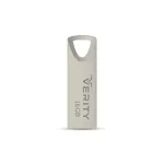 فلش مموری 16 گیگابایتی وریتی مدل V809 با بدنه فلزی، رابط USB دو و مقاومت در برابر شوک، لرزش و رطوبت