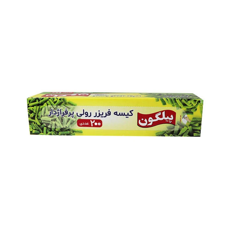 کیسه فریزر پیلگون مدل رولی پرفراژدار 65 بسته 200 عددی