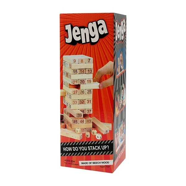 بازی فکری  برج هیجان جنگا مدل 26044 مناسب برای کودکان و بزرگسالان