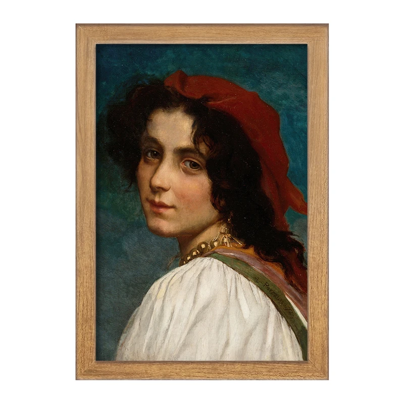 تابلو خندالو مدل نقاشی ژان فیله اثر لئون ژان باسیل پررو کد F12374