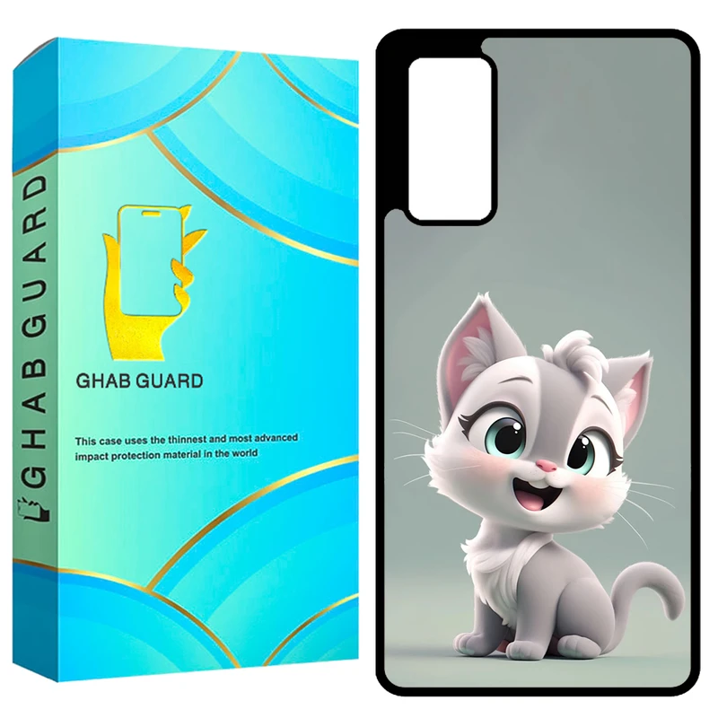 کاور قاب گارد طرح گربه مدل GCHPS20U مناسب برای گوشی موبایل سامسونگ Galaxy S20 Ultra 4G / Galaxy S20 Ultra 5G    