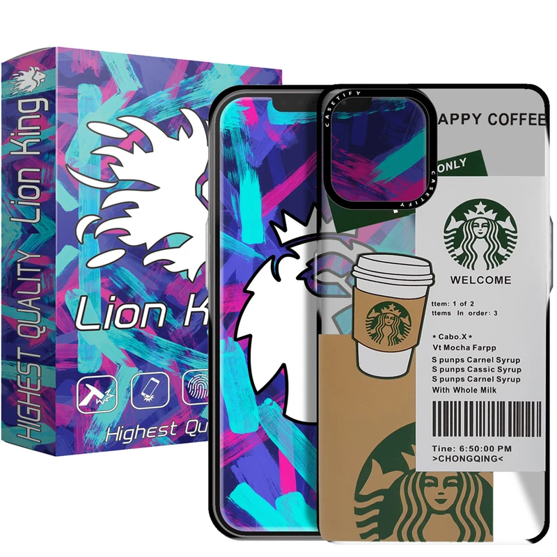  کاور لاین کینگ مدل  casecafeh مناسب برای گوشی موبایل اپل IPhone 12