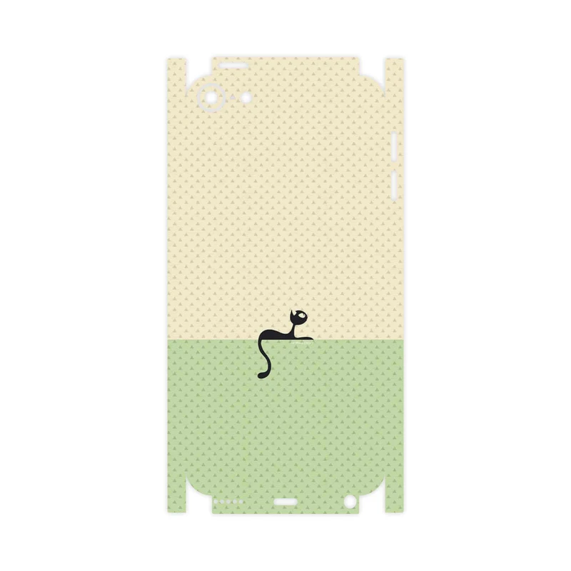 برچسب پوششی ماهوت مدل Minimal Internet Cat Icon-FullSkin مناسب برای گوشی موبایل اپل iPod touch 6th generation