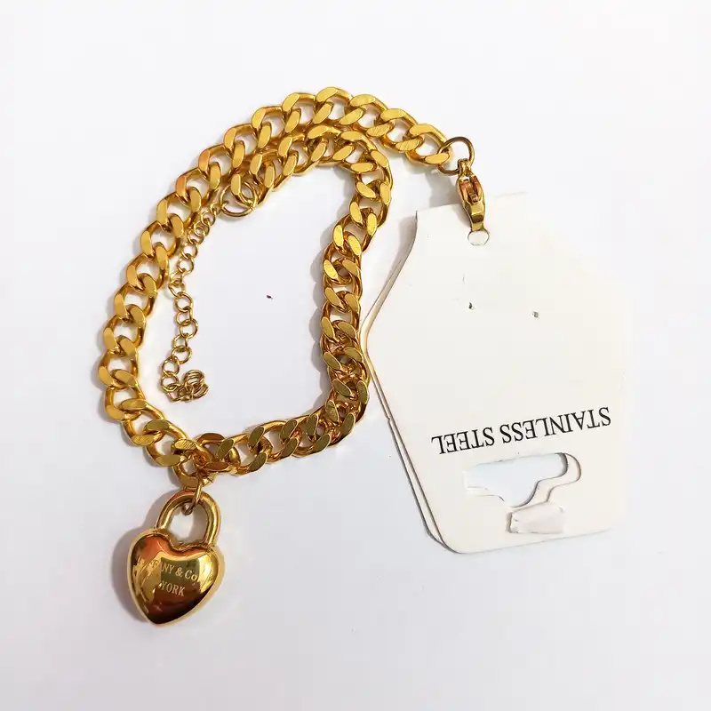 دستبند زنانه مدل قلب کد AAD-204