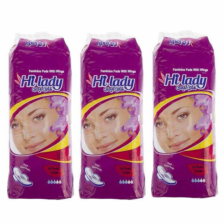 نوار بهداشتی های لیدی مدل Purple مجموعه 3 عددی