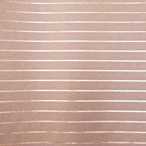 کاغذ کادو مدل کرافت راه راه طلاکوب بسته 3 عددی