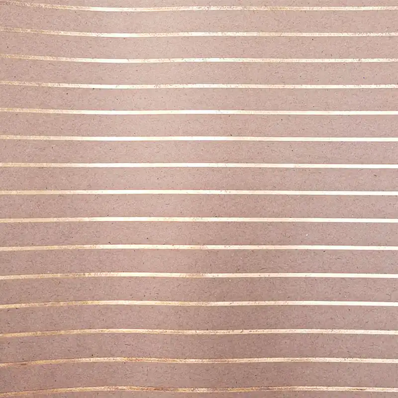 کاغذ کادو مدل کرافت راه راه طلاکوب بسته 3 عددی