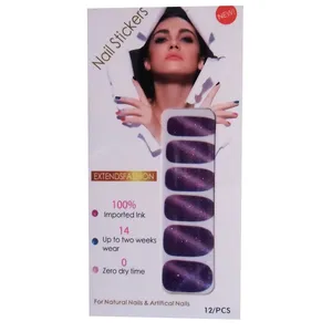 استیکر طراحی ناخن مدل 14