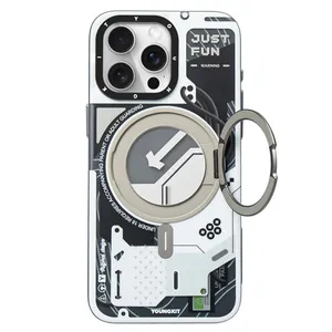  کاور یانگ کیت مدل Cyberpunk 360° کد Z02 مناسب برای گوشی موبایل اپل iphone15promax