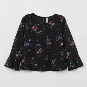 بلوز آستین بلند زنانه اچ اند ام مدل DIVIDED