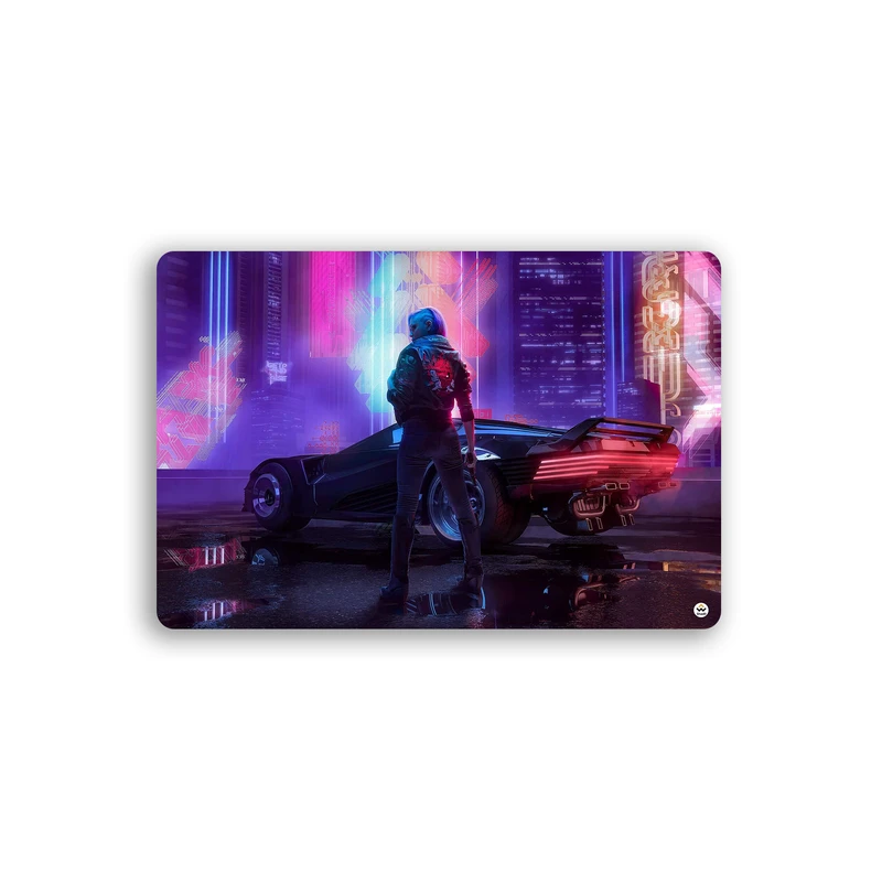 ماوس پد مخصوص بازی شادیت مدل cyberpunk کد952 سایز37*24سانتیمتر
