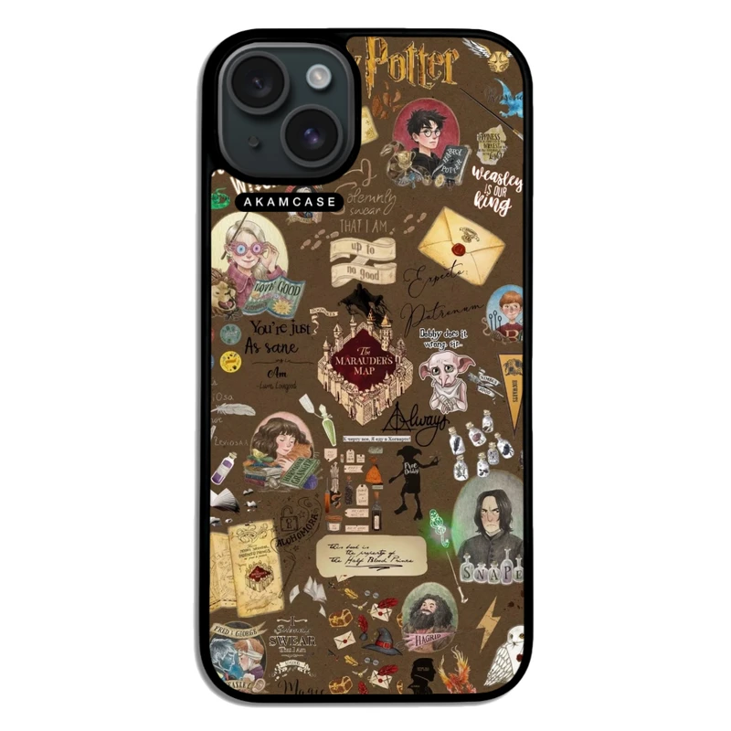 کاور آکام مدل AMCWA15PLUS-HARRY POTTER10 مناسب برای گوشی موبایل اپل iPhone 15 Plus