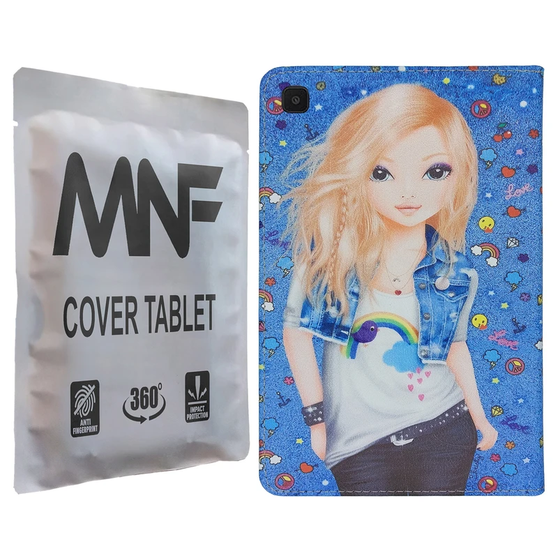 کیف کلاسوری ام ان اف طرح دختر فانتزی کد M-310 مناسب برای تبلت سامسونگ Galaxy Tab S6 Lite P610 / P615