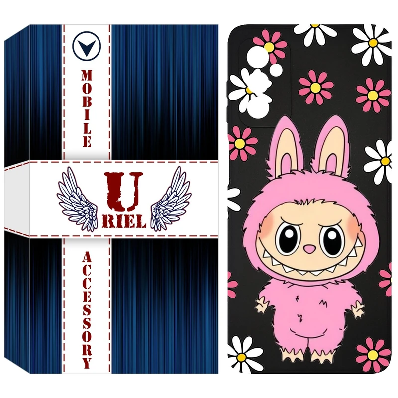 کاور یوریل مدل KSH کد 106 طرح عروسک لبوبو مناسب برای گوشی موبایل سامسونگ Galaxy M52 5G