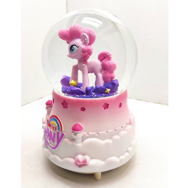 گوی موزیکال مدل پمپی طرح پونی دوست داشتنی