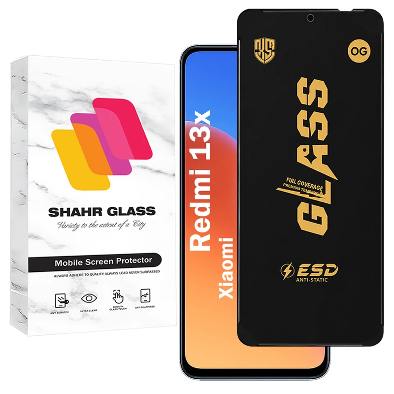 محافظ صفحه نمایش شهر گلس مدل OGESD مناسب برای گوشی موبایل شیائومی Redmi 13X