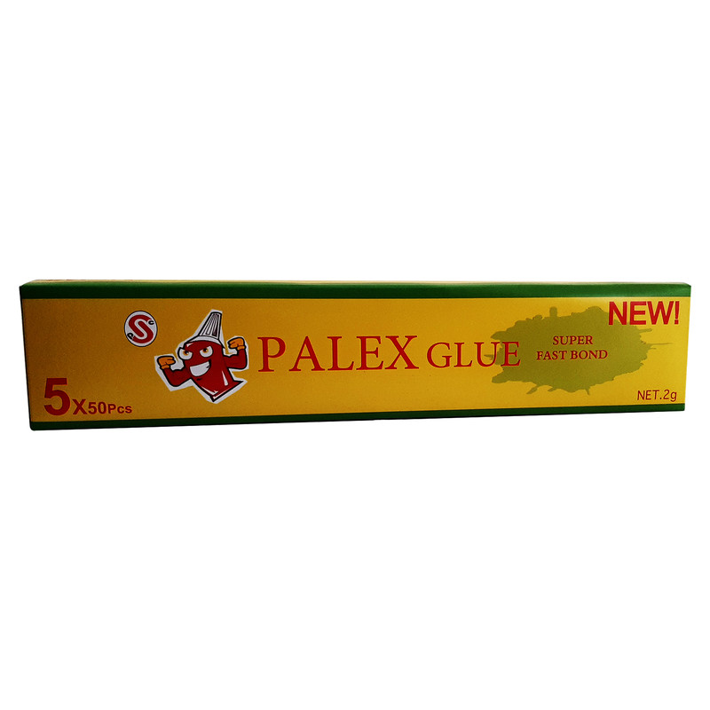 چسب قطره ای پالکس مدل PG پنج بسته 50 عددی