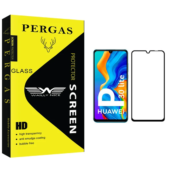 محافظ صفحه نمایش وایلی نایس مدل Pergas Glass مناسب برای گوشی موبایل هووآوی P30 lite