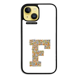 AKAM AMC-WA15-ALPHADOODLEBET-6 Cover For Apple iPhone 15
